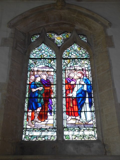 St Andrew, Ufford: stained glass window (VI)