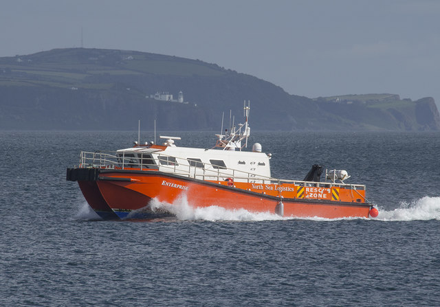 The 'Enterprise' off Bangor