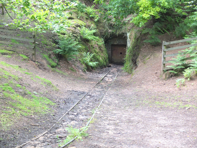 Disused Mine Entrance in Dickens Wood, Alderley Edge