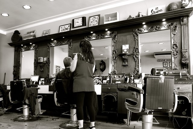 The Original Barber Shop Stockton Heath © Matt Harrop :: Geograph