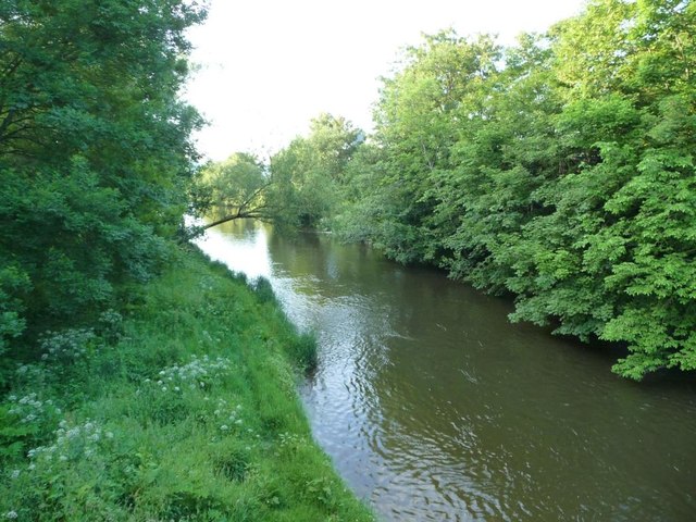 Afon Hafren / River Severn, Llandinam © Christine Johnstone :: Geograph ...