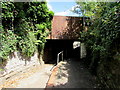 South side of a low railway bridge, Liswerry, Newport