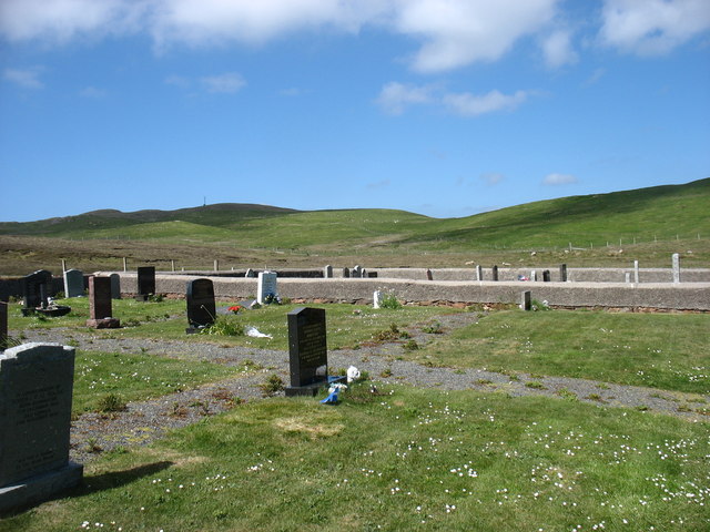 Muckle Roe cemetery