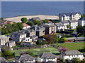 Site of Greenock Navy Buildings from Lyle Hill