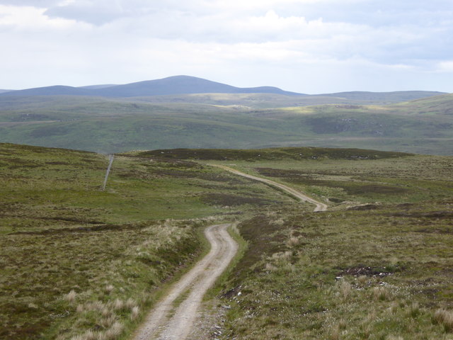The road to Craigton in Strath Brora