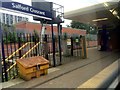 Platform at Salford Crescent Station