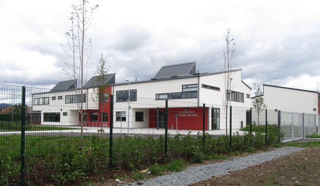 The brand new extension to St Joseph's National School