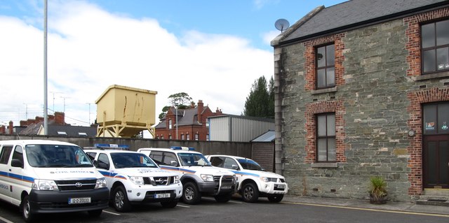 Civil Defence Emergency Vehicles at Dundalk Gaol