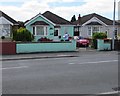 Green bungalow, Liswerry Road, Newport