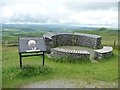 SN8395 : Viewpoint at the 'best view in Wales' by Christine Johnstone