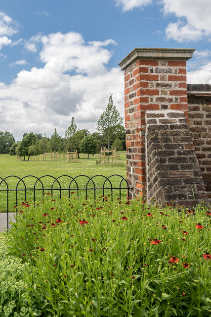 Walled Garden, Broomfield Park, London... © Christine Matthews cc-by-sa