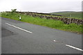 SD8997 : Dry stone wall beside Cliff Gate Road near Thwaite by Roger Templeman