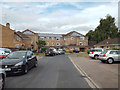 West side of Healey Court from Weston Close, Warwick