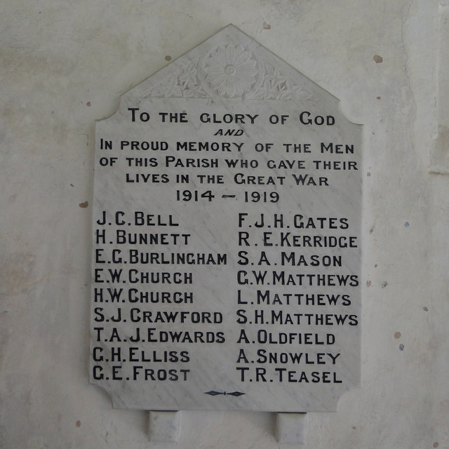 Great Hockham WW1 Memorial