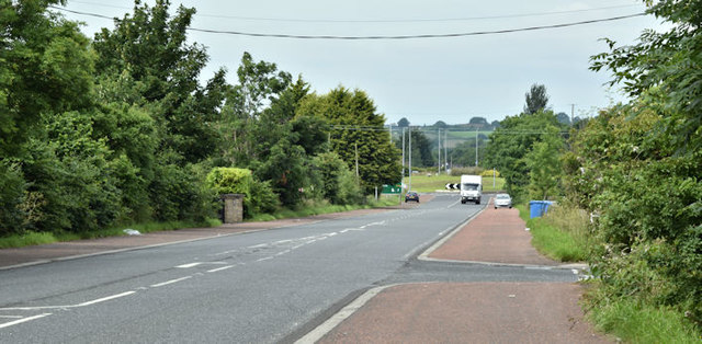 The Belfast Road, Nutt's Corner (July 2016)