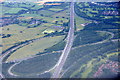 M6/M62 interchange from the air