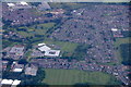 Mill Green School, Parr, St Helens, from the air