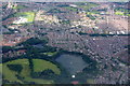 Big Dam, Taylor Park, St Helens, from the air