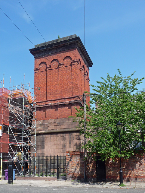 Ventilation tower, Blackburne Place, Liverpool