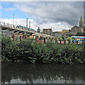 Skyline, tramway and canal