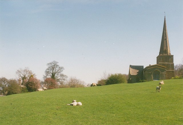 St Nicholas' Church, Saintbury, 1997