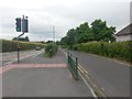 Winton: Boundary Road and bridleway N03 head north