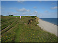 TG1443 : Norfolk coast path by Hugh Venables