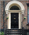 Detail of 33 Hope Street, Liverpool