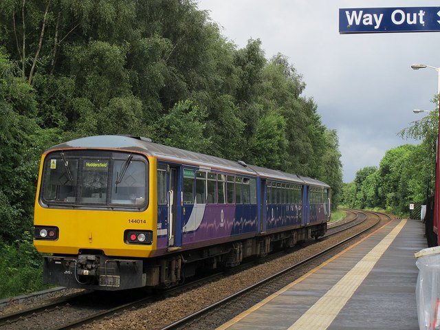 Huddersfield Train Passing Bramley © Stephen Craven :: Geograph Britain ...