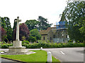 Little Berkhamsted war memorial and church