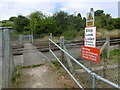 Foot crossing near Westbere