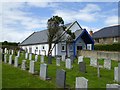 Church hall and churchyard, Thurlestone