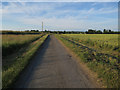 Minor road past the quarry