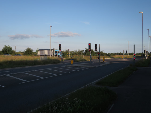 Cambridge Road junction with A1301