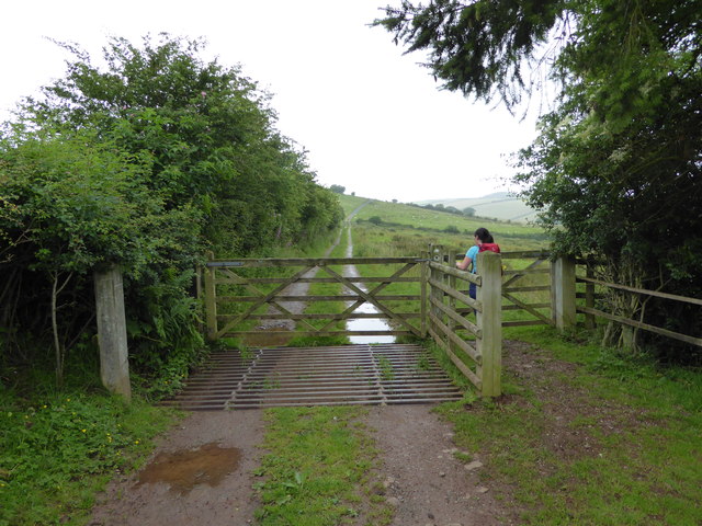 Access track at Badgermoor