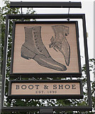 SE4316 : Boot & Shoe on Wakefield Road by Ian S