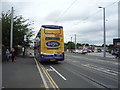 Bus stop and shelter on Southchurch Drive, Clifton