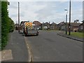 SZ0794 : East Howe: the dead end of Heaton Road and footpath U33 by Chris Downer