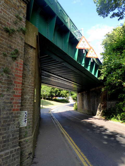 Railway bridge over Ospringe Road, Faversham