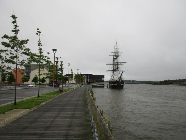 Promenade and SS Dunbrody