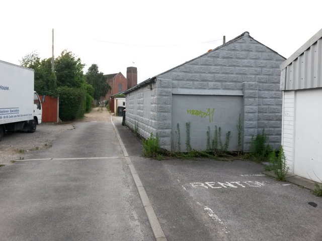 Moordown: a Rentokil parking space in Priory View Place
