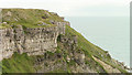 Cliffs below Blacknor Bridge