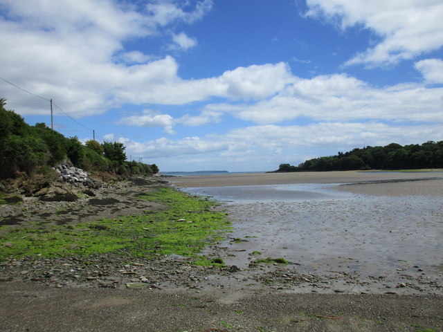 The estuary at Ringabella