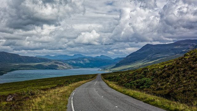 The long run down to Dundonnell and Little Loch Broom