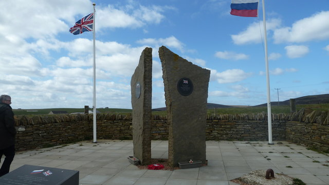 Arctic Convoy Memorial at Lyness