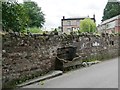 Broken water trough, Mill Hill, Appleby