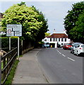 Sway Road directions sign, Brockenhurst