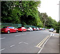 On-street parking, Waterloo Road, Newport