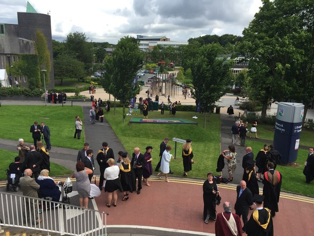 Keele University: graduation