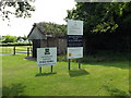 TL8984 : Signs at the entrance to Trident Business Village by Geographer
